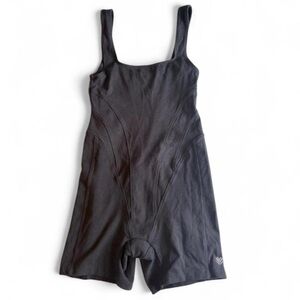 Black activewear one piece